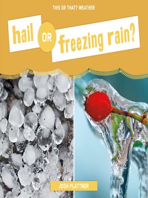 cover image of Hail or Freezing Rain?